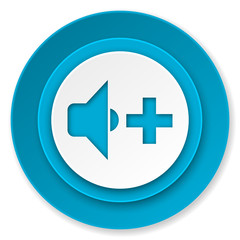 speaker volume icon, music sign