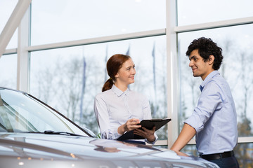 Fototapeta premium Sales consultant