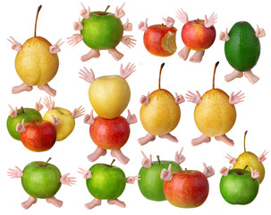 Large page of fruits