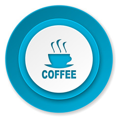 espresso icon, hot cup of caffee sign