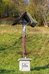 Cross with Jesus Christ