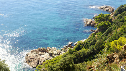 Panorámica de la Costa Brava, Girona