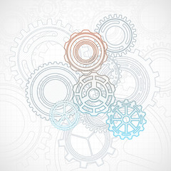 Gears background