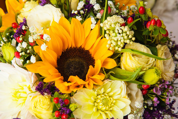 Obraz premium Bridal bouquet