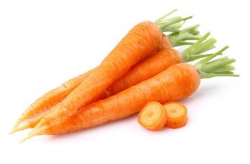 Carrot with slice