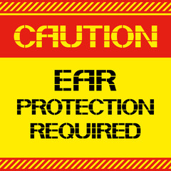 Caution .Ear protection required.