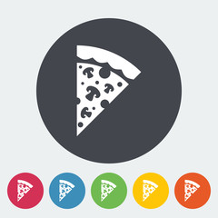 Pizza flat icon