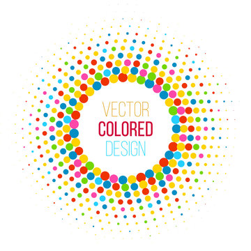 Colorful halftone