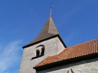 The Bro  church on the island Gotland in Sweden
