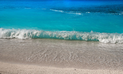 Porto Katsiki beach at Lefkada island, Greece