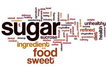 Sugar word cloud