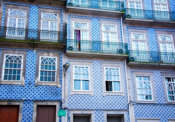 Maisons types à Porto au Portugal © Alexi Tauzin