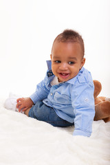 Fototapeta premium Mixed race baby