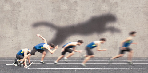 Fast racing start © rodjulian