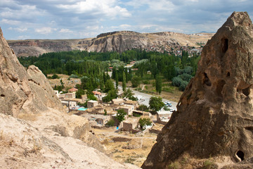 Fototapeta na wymiar Village in Cappadocia