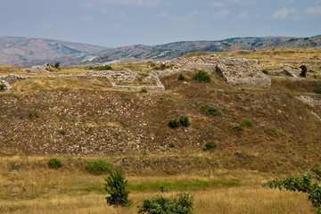 Fototapeta premium Ruins of old Hittite capital Hattusa