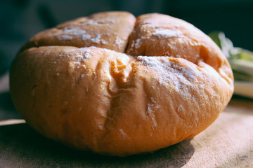 The traditional bread