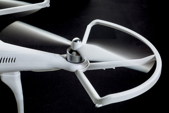 drone propeller rotating