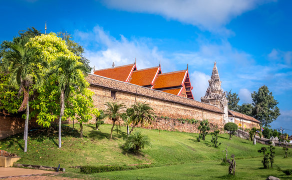 Pra That Lampang Luang, the famous ancient buddhist temple