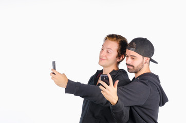 Naklejka premium Selfie fun
