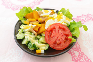新鮮なサラダ