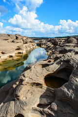 Sam-Pan-Bok Grand Canyon of Ubon Ratchathani Thailand