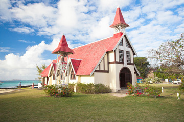 église de Cap Malheureux, Coin de Mire, Maurice