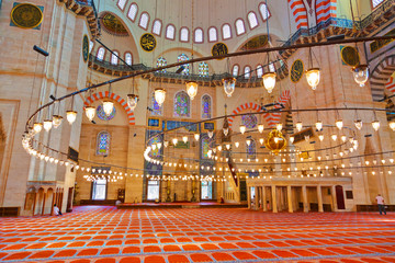 Obraz premium Suleymaniye Mosque in Istanbul Turkey