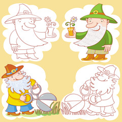 Gnomes Flower And Garden Pruner.