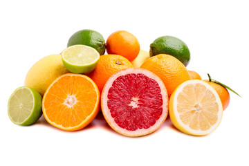 Fototapeta na wymiar fresh citrus fruits