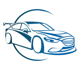 Drift Car Symbol