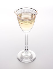 glass of alcohol