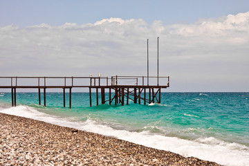 Пирс. Турция. Кемер. Чамьюва