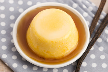Pumpkin panna cotta