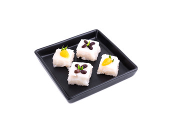 Thai dessert made from glutinous rice