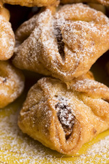 Pumpkin cookies with cheese and nuts
