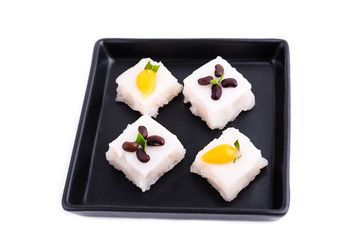 Thai dessert made from glutinous rice