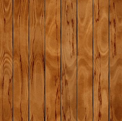 Illustration of the dark wooden grain floor with grooves.