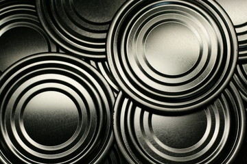 Tin Circle shape on bottom of tin can