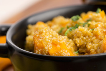Quinoa with pumpkin
