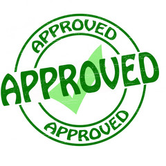 Fototapeta premium Approved