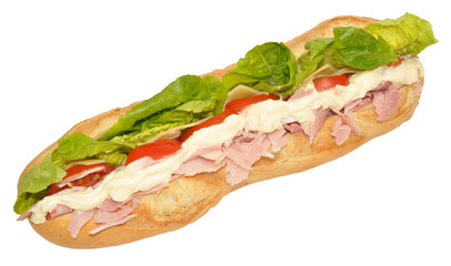 Gammon Ham Sandwich Baguette
