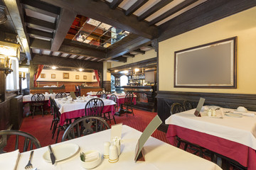 Restaurant interior 