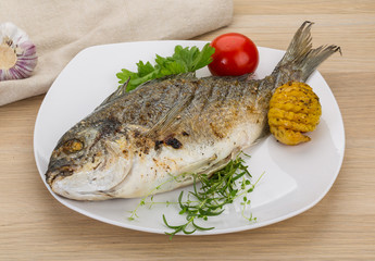 Grilled dorado