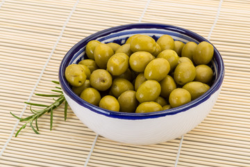 Green olives