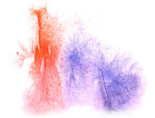 art  watercolor ink paint blob watercolour splash colorful red,