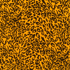 texture of print fabric striped leopard