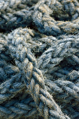 Rope detail, closeup