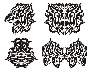 Tribal dragon elements