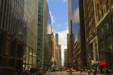Naklejka premium Views of New York City, USA